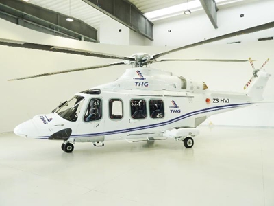 Indwe Aviation takes delivery of AgustaWestland AW139 Helicopter
