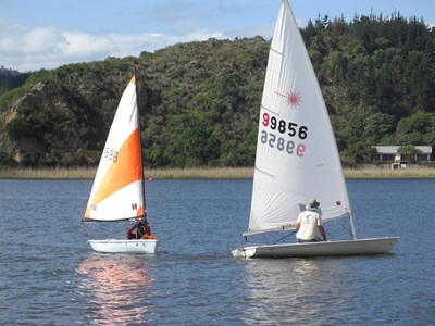 Sailing despite light wind