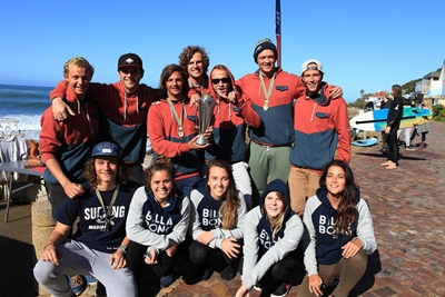 Varsity surfers descend on Vic Bay