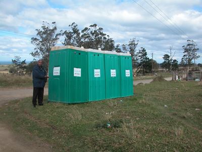 We want toilets
