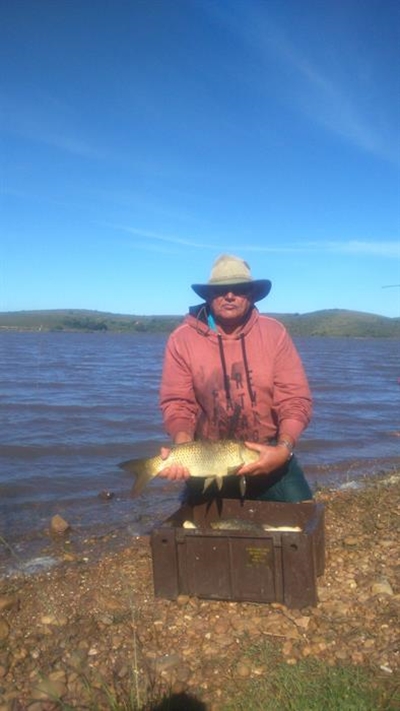 Tony en Jaco vang meeste varswatervisse