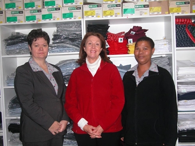 Uniforms of George in new premises