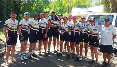 Mosselbaaise fietsryspan kry spesiale medalje