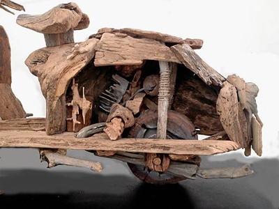 Amazing sculptures from driftwood