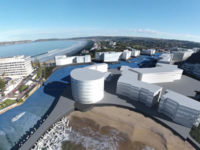 Proposed harbour for Plett
