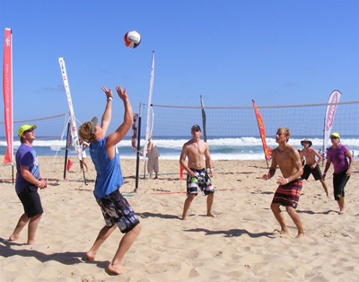 Beach volleyball and archery a first