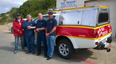 Rescue trailer for Witsand NSRI