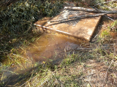 Water reservoir leaking since November