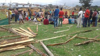 Demolished structures cause a stir