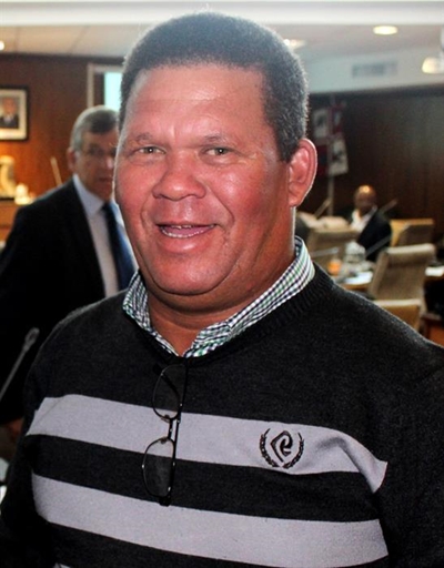 Icosa verwelkom ou hand