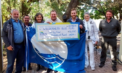 Blue Flag back at Wilderness beach