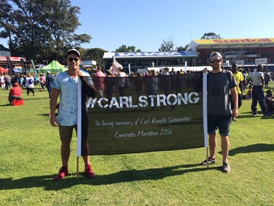Carl Schoombie remembered at Comrades