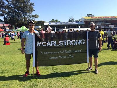 Carl Schoombie remembered at Comrades