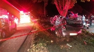 Horrific crash claims MM's son