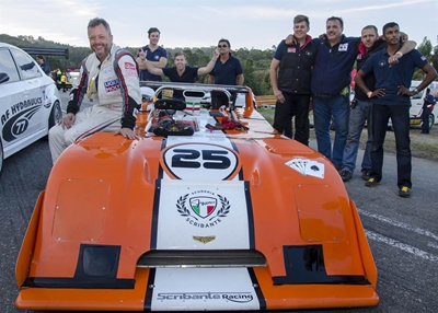 Scribante top the hill in record time
