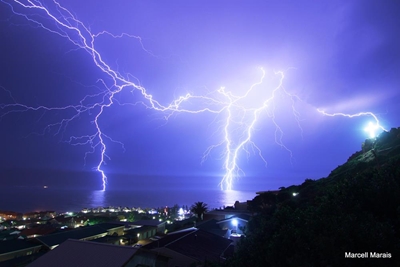 Lightning results in widespread fires