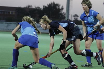 York girls 2014 South Cape hockey champions