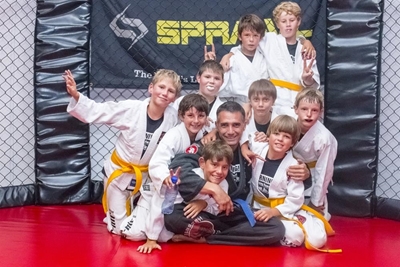 Brazilian Jiu-Jitsu children's grading