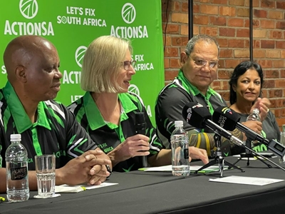 New ActionSA Western Cape chairperson says party intends to bring DA below 50%