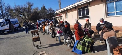 Elderly from Noupoort prioritised on Mandela Day