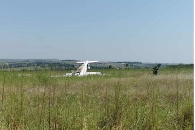 Light aircraft crashes in a farm near Lanseria Airport