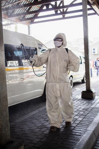 Disinfecting Knysna