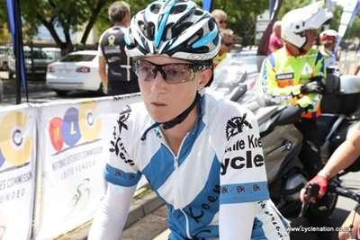 Local cyclist in premier road stage race