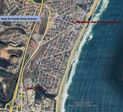 Notice of road closure at Garret Street