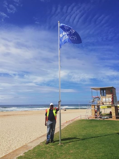 Blue flag for Wilderness