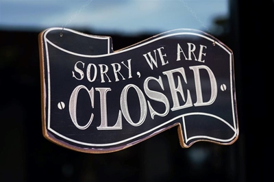 Temporary closure of Traffic Service centre