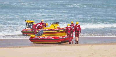 Rescuers kept busy on local beaches