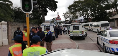 Taxis block Go George hub