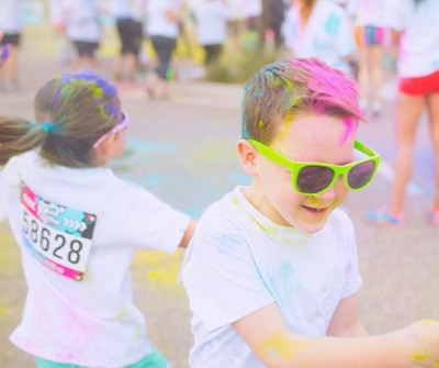 Colour fun run on Sunday