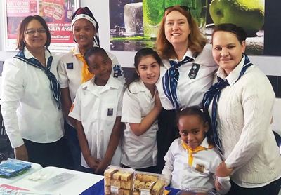 Girl Guides thank their supporters