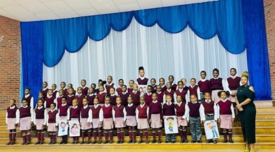 Isalathiso Primary shines in choir contest