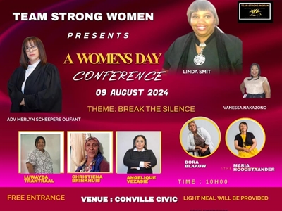 Free women's conference on Friday
