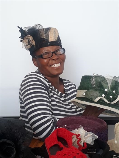 Noupoort milliner wears many hats