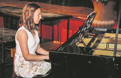 Music student excels