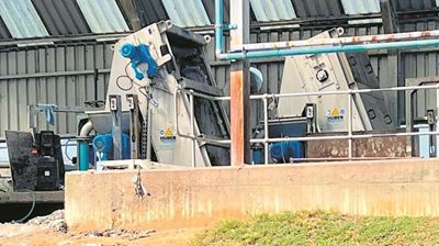 Wastewater works restored