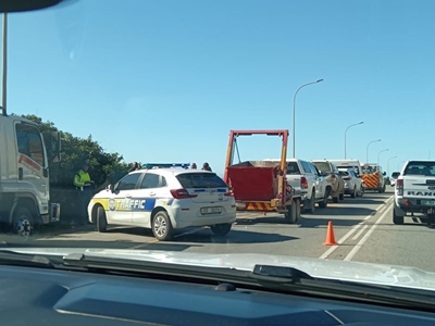 Multi-vehicle collision on Louis Fourie Road