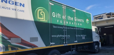 Goodie bags of gratitude for ambulance service 