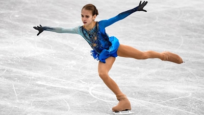 Teenage Russian skater makes history with qudruple Lutz jump