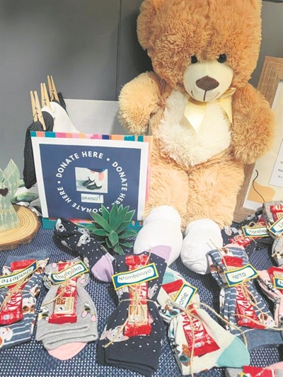 Akeso promotes self-care with fun socks