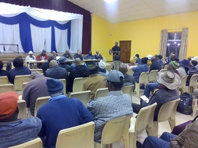 Thembalethu community discuss crime matters