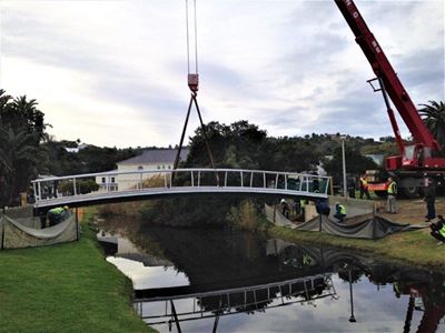 Nuwe voetgangerbrug vir Groot-Brakrivier