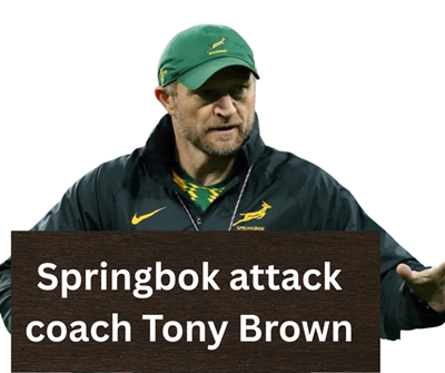 Tony Brown says he’s staying with Boks … but keen to coach All Blacks in future