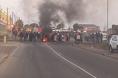 Protest action continues