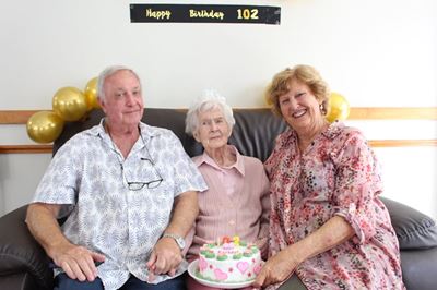 Celebrating 102 years of life on Valentine’s Day
