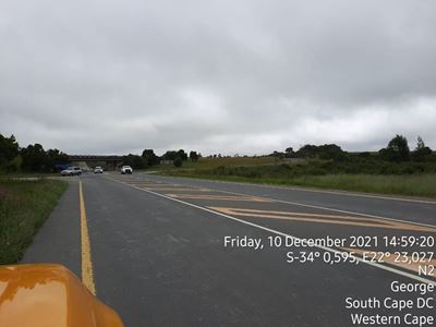 George Airport road is open to the N2