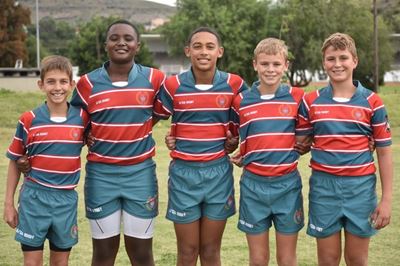 Laerskool Cradock se spelers maak opgang by Middelande-rugbyproewe